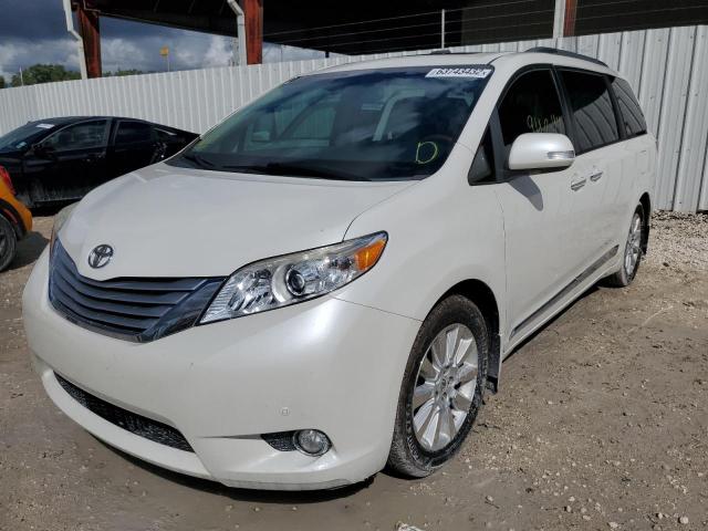 Photo 2 from auction – 2014 TOYOTA SIENNA XLE with VIN 5TDDK3DC7ES082251