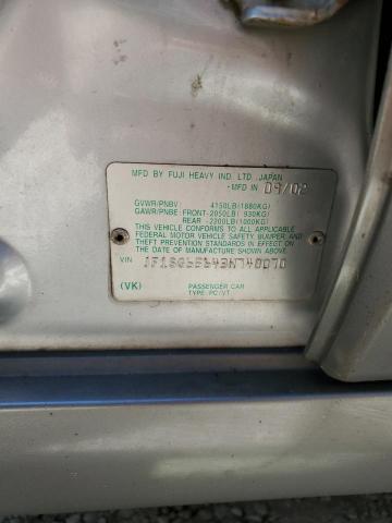 Photo 10 from auction – 2003 SUBARU FORESTER 2 with VIN JF1SG65643H740070