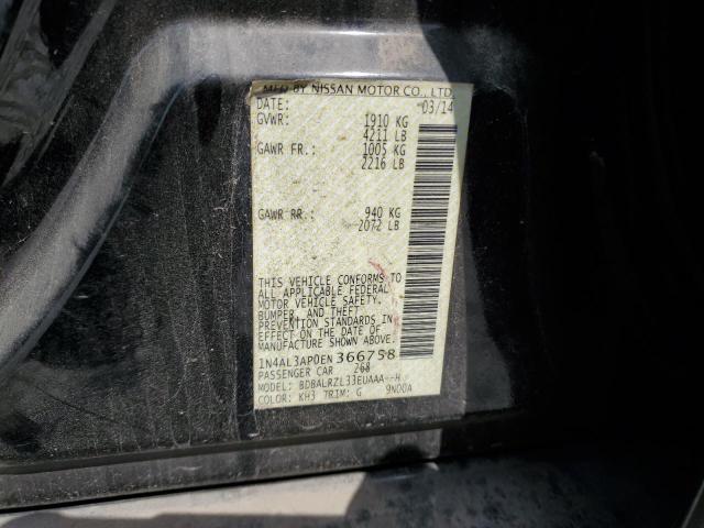 Photo 10 from auction – 2014 NISSAN ALTIMA 2.5 with VIN 1N4AL3AP0EN366758