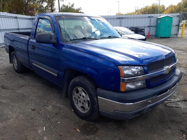 CHEVROLET SILVERADO 2003 with VIN 1GCEC14V93Z169507 - Photo from auction