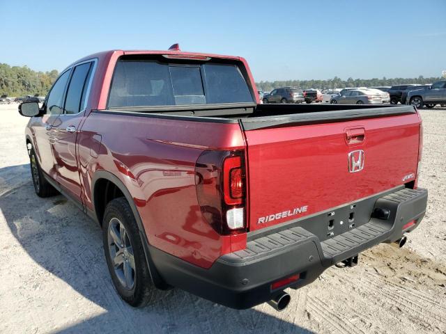 Photo 3 from auction – 2022 HONDA RIDGELINE with VIN 5FPYK3F77NB003772