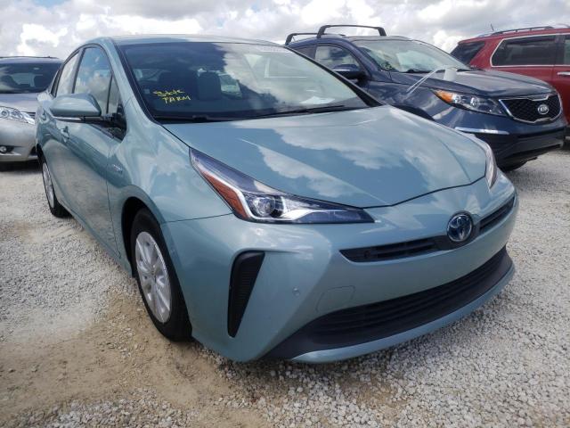 TOYOTA PRIUS 2019 with VIN JTDKARFU6K3099574 - Photo from auction