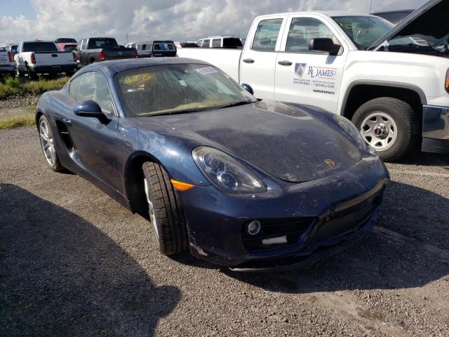 PORSCHE CAYMAN 2014 with VIN WP0AA2A84EK171167 - Photo from auction