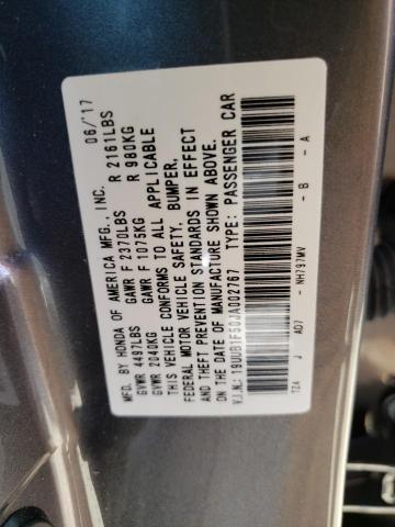 Photo 10 from auction – 2018 ACURA TLX TECH with VIN 19UUB1F50JA002767