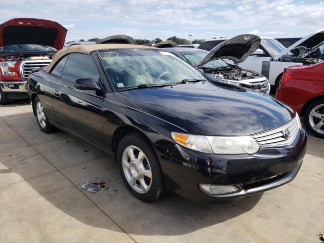TOYOTA CAMRY SOLA 2002 with VIN 2T1FF28P52C590999 - Photo from auction