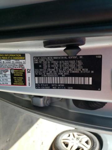 Photo 10 from auction – 2009 TOYOTA VENZA with VIN 4T3BK11A09U002923