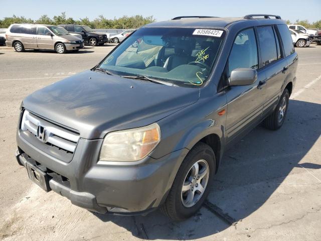 Photo 2 from auction – 2007 HONDA PILOT EXL with VIN 5FNYF28557B025128