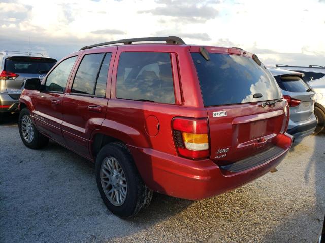 Photo 3 from auction – 2002 JEEP GRAND CHER with VIN 1J4GW58N02C215819
