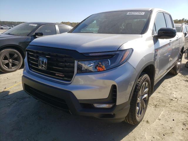 Photo 2 from auction – 2021 HONDA RIDGELINE with VIN 5FPYK3F11MB011005