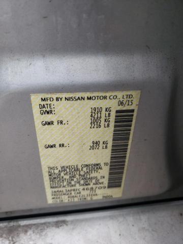 Photo 10 from auction – 2015 NISSAN ALTIMA 2.5 with VIN 1N4AL3AP8FC468709