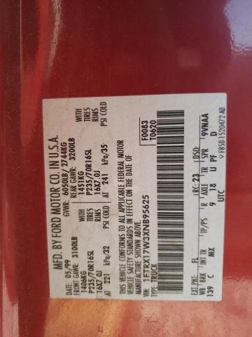 Photo 10 from auction – 1999 FORD F150 with VIN 1FTRX17W3XNB95625