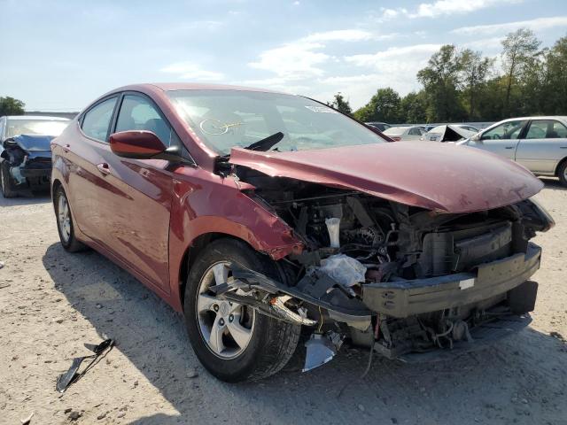 HYUNDAI ELANTRA SE 2014 with VIN 5NPDH4AE3EH502202 - Photo from auction