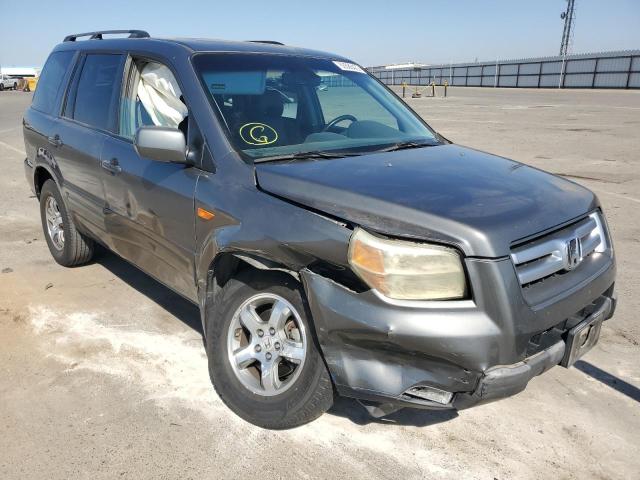 HONDA PILOT EXL 2007 with VIN 5FNYF28557B025128 - Photo from auction