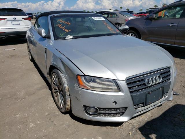 AUDI A5 PREMIUM 2010 with VIN WAULFAFH4AN022261 - Photo from auction