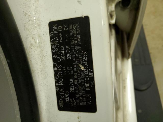 Photo 10 from auction – 2005 KIA SORENTO EX with VIN KNDJC733355465361