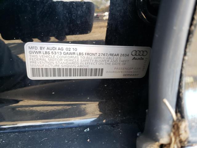 Photo 10 from auction – 2010 AUDI A6 PRESTIG with VIN WAUKGAFB2AN063041