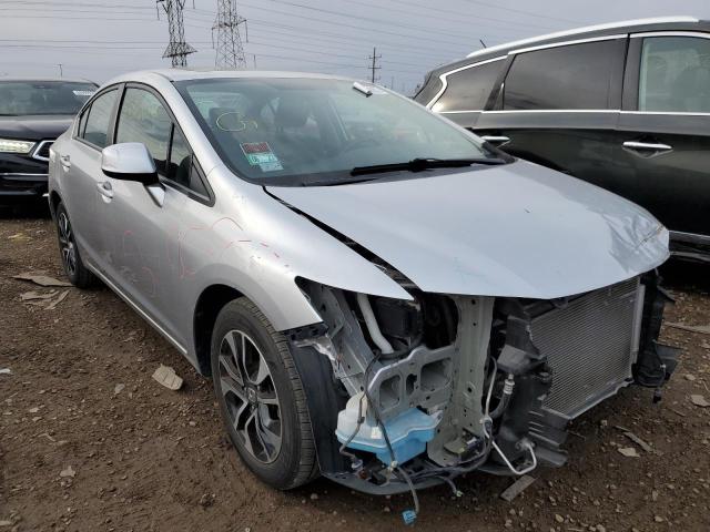 HONDA CIVIC EXL 2013 with VIN 19XFB2F95DE033885 - Photo from auction
