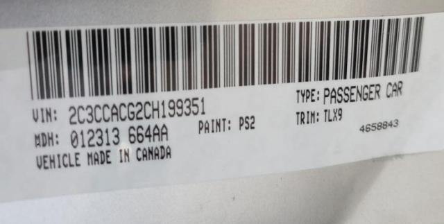 Photo 10 from auction – 2012 CHRYSLER 300 LIMITE with VIN 2C3CCACG2CH199351