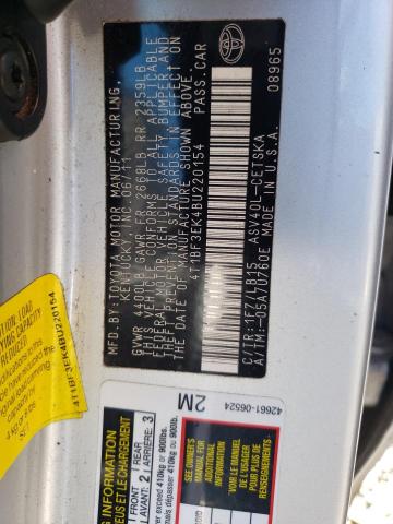 Photo 10 from auction – 2011 TOYOTA CAMRY BASE with VIN 4T1BF3EK4BU220154