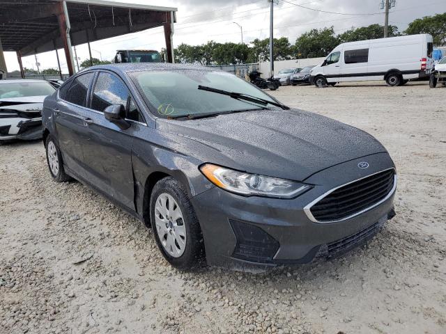FORD FUSION S 2020 with VIN 3FA6P0G77LR235482 - Photo from auction