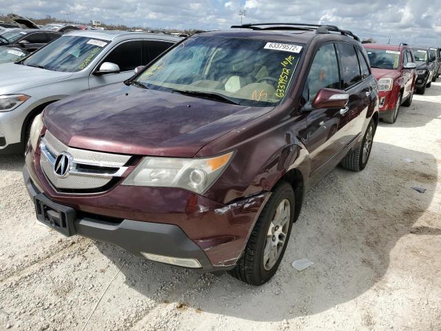 Photo 2 from auction – 2007 ACURA MDX TECHNO with VIN 2HNYD28457H535660