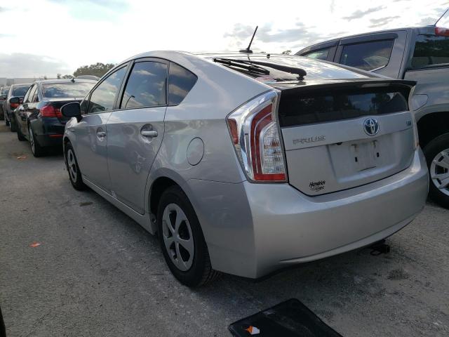 Photo 3 from auction – 2015 TOYOTA PRIUS with VIN JTDKN3DUXF0470134