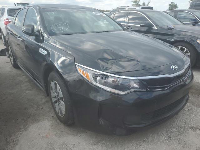KIA OPTIMA HYB 2017 with VIN KNAGT4LE0H5008924 - Photo from auction