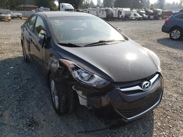 HYUNDAI ELANTRA SE 2016 with VIN KMHDH4AE6GU618692 - Photo from auction