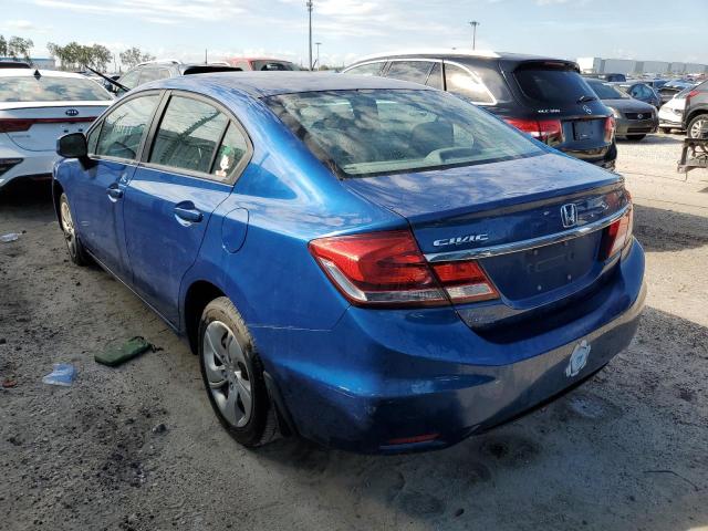 Photo 3 from auction – 2013 HONDA CIVIC LX with VIN 19XFB2F57DE087718
