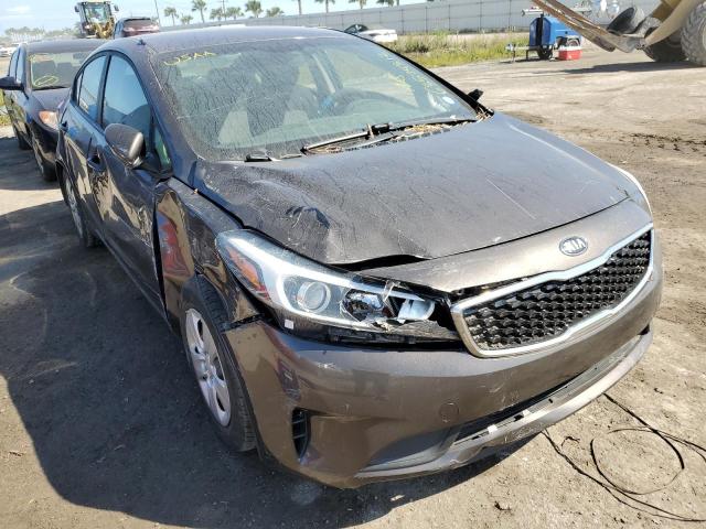 KIA FORTE LX 2017 with VIN 3KPFK4A78HE160394 - Photo from auction