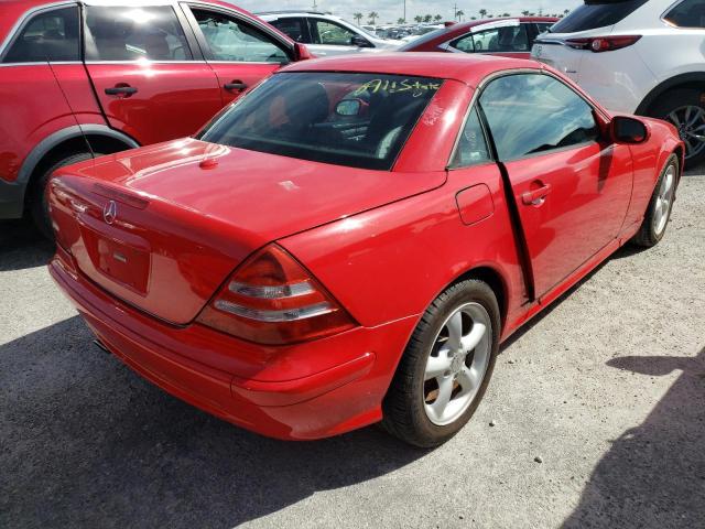 Photo 4 from auction – 2002 MERCEDES-BENZ SLK 320 with VIN WDBKK65FX2F270824