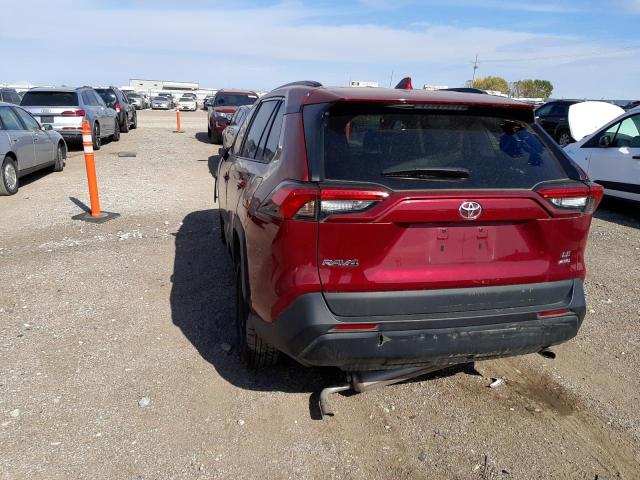 Photo 3 from auction – 2021 TOYOTA RAV4 LE with VIN 2T3F1RFV8MW190226