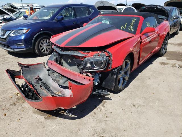 Photo 2 from auction – 2012 CHEVROLET CAMARO LT with VIN 2G1FB3D34C9113091