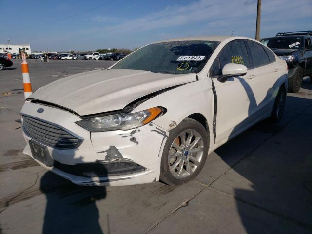 Photo 2 from auction – 2017 FORD FUSION SE with VIN 3FA6P0HD0HR252023