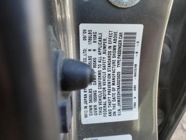 Photo 10 from auction – 2010 HONDA INSIGHT EX with VIN JHMZE2H76AS023020