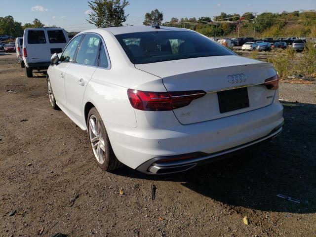 Photo 3 from auction – 2021 AUDI A4 PREMIUM with VIN WAUDAAF48MA044016