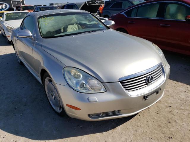 LEXUS SC 430 2003 with VIN JTHFN48Y630042561 - Photo from auction