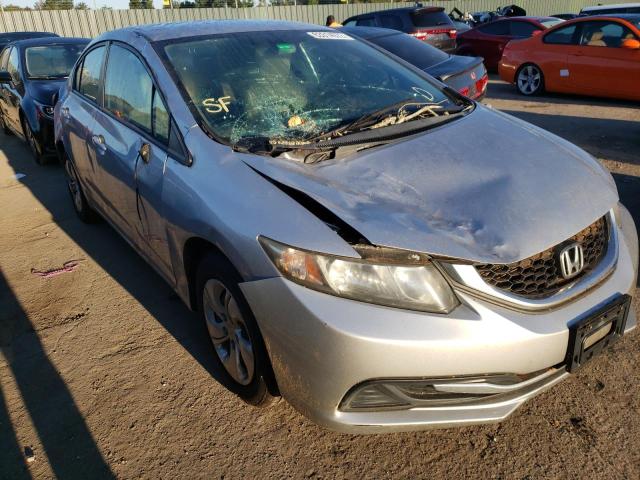 Photo 1 from auction – 2013 HONDA CIVIC LX with VIN 19XFB2F59DE285085
