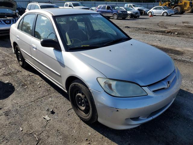 Photo 1 from auction – 2005 HONDA CIVIC LX with VIN 2HGES16545H576140