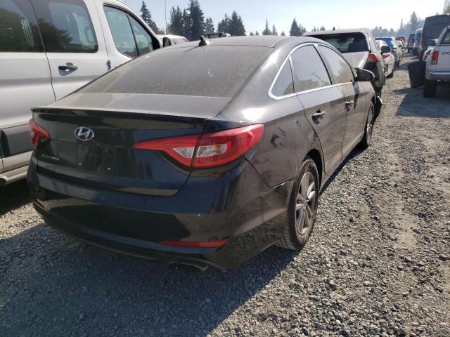 Photo 4 from auction – 2016 HYUNDAI SONATA with VIN 5NPE24AF0GH349019