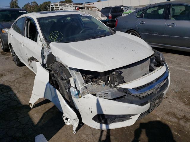 HONDA CIVIC EX 2018 with VIN JHMFC1F39JX006038 - Photo from auction