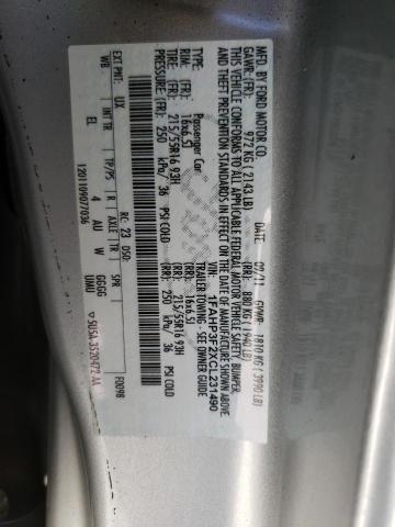 Photo 10 from auction – 2012 FORD FOCUS SE with VIN 1FAHP3F2XCL231490