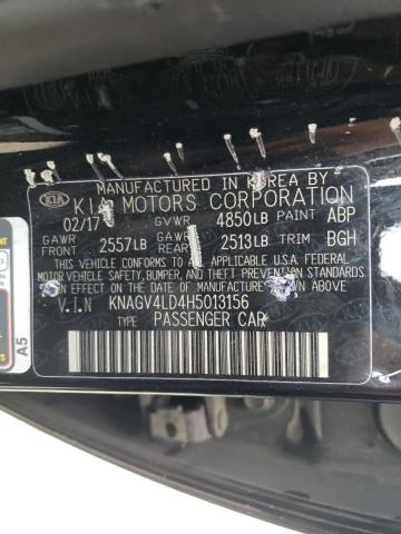 Photo 10 from auction – 2017 KIA OPTIMA PLU with VIN KNAGV4LD4H5013156