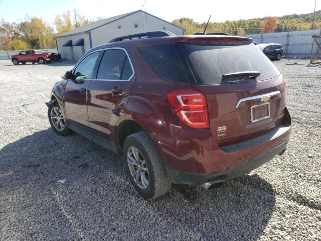 Photo 3 from auction – 2016 CHEVROLET EQUINOX LT with VIN 2GNFLFE34G6290744