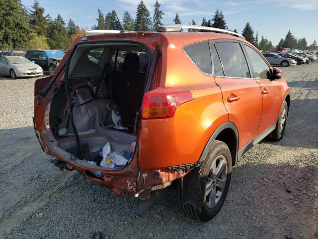 Photo 4 from auction – 2015 TOYOTA RAV4 XLE with VIN JTMRFREV3FD111495