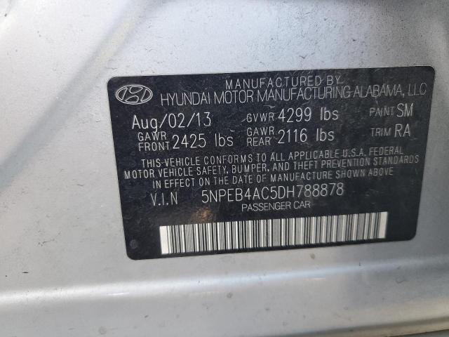 Photo 10 from auction – 2013 HYUNDAI SONATA GLS with VIN 5NPEB4AC5DH788878