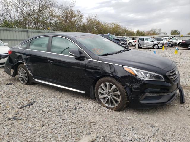 HYUNDAI SONATA SPO 2016 with VIN 5NPE34AF4GH286777 - Photo from auction