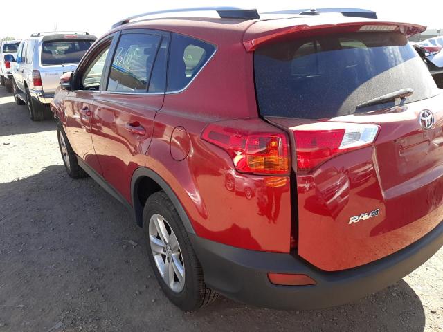 Photo 3 from auction – 2014 TOYOTA RAV4 XLE with VIN 2T3WFREVXEW078743