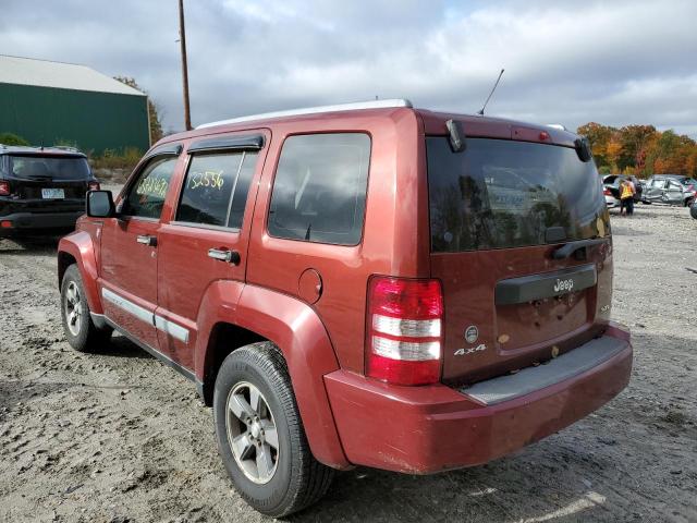 Photo 3 from auction – 2008 JEEP LIBERTY SP with VIN 1J8GN28K28W131546