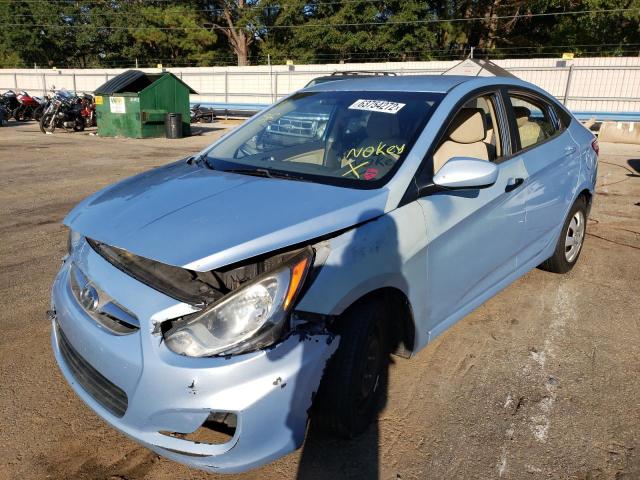 Photo 2 from auction – 2012 HYUNDAI ACCENT GLS with VIN KMHCT4AE7CU221643